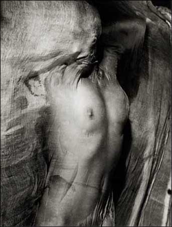 Erwin Blumenfeld Nude with Veil
