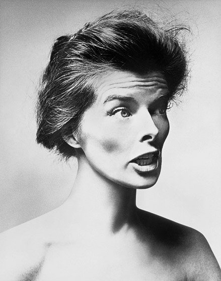 Katherine Hepburn by Richard Avedon 1955