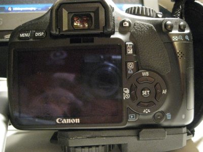 Camera back