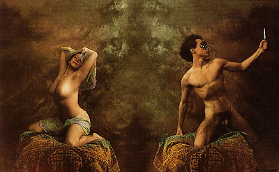 Jan Saudek, female weapons, male weapons